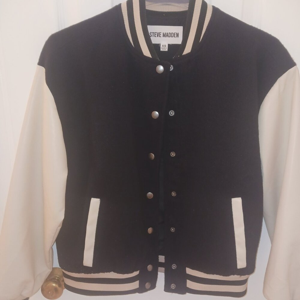 Steve Madden  Alexandra Varsity Jacket